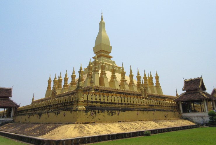 Wat That Luang © Photograph by Mark Ulyseas